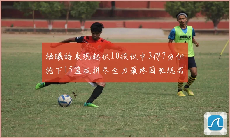杨曦皓表现起伏10投仅中3得7分但抢下15篮板拼尽全力最终因犯规离场